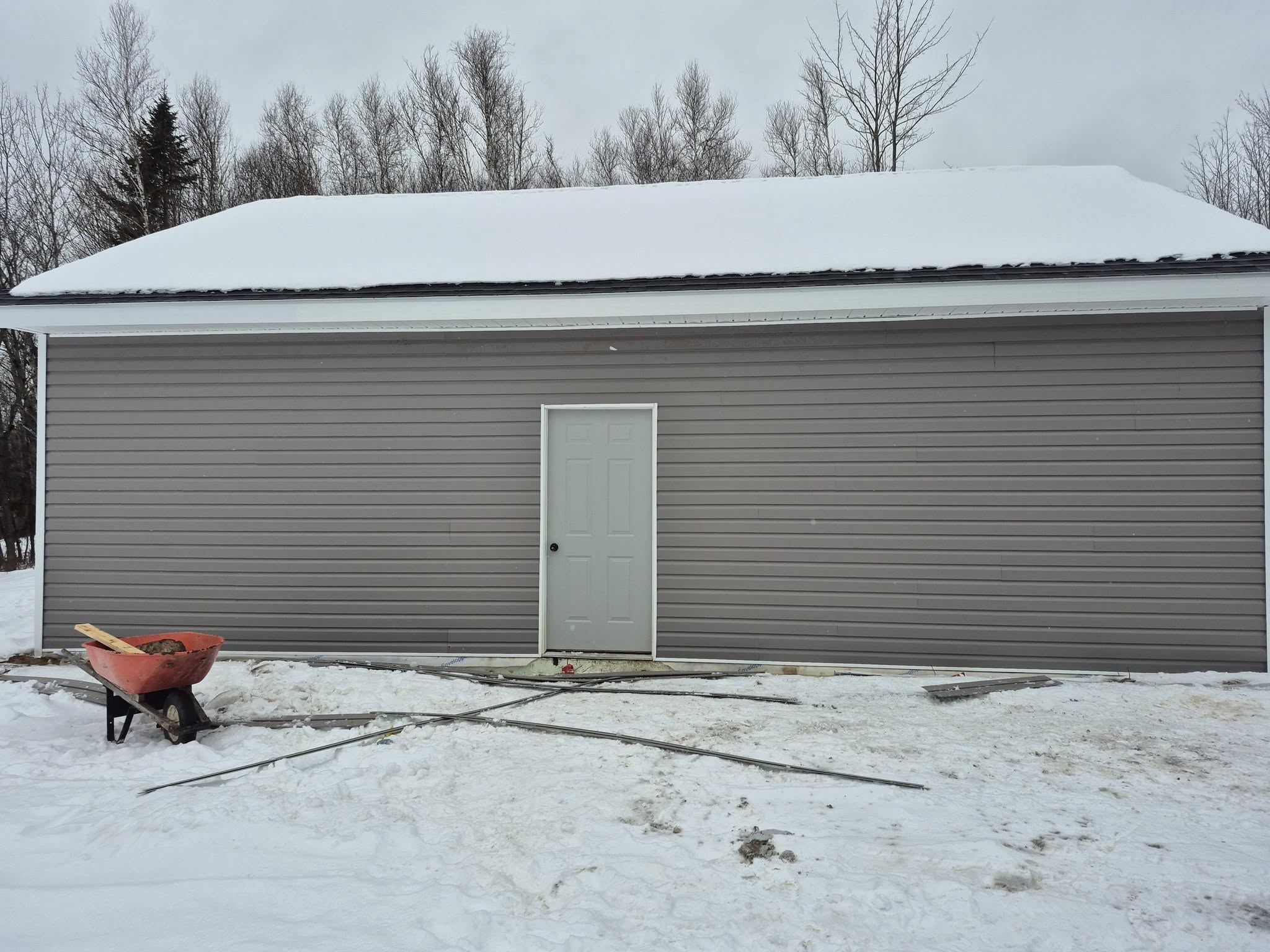 Completed roofing project